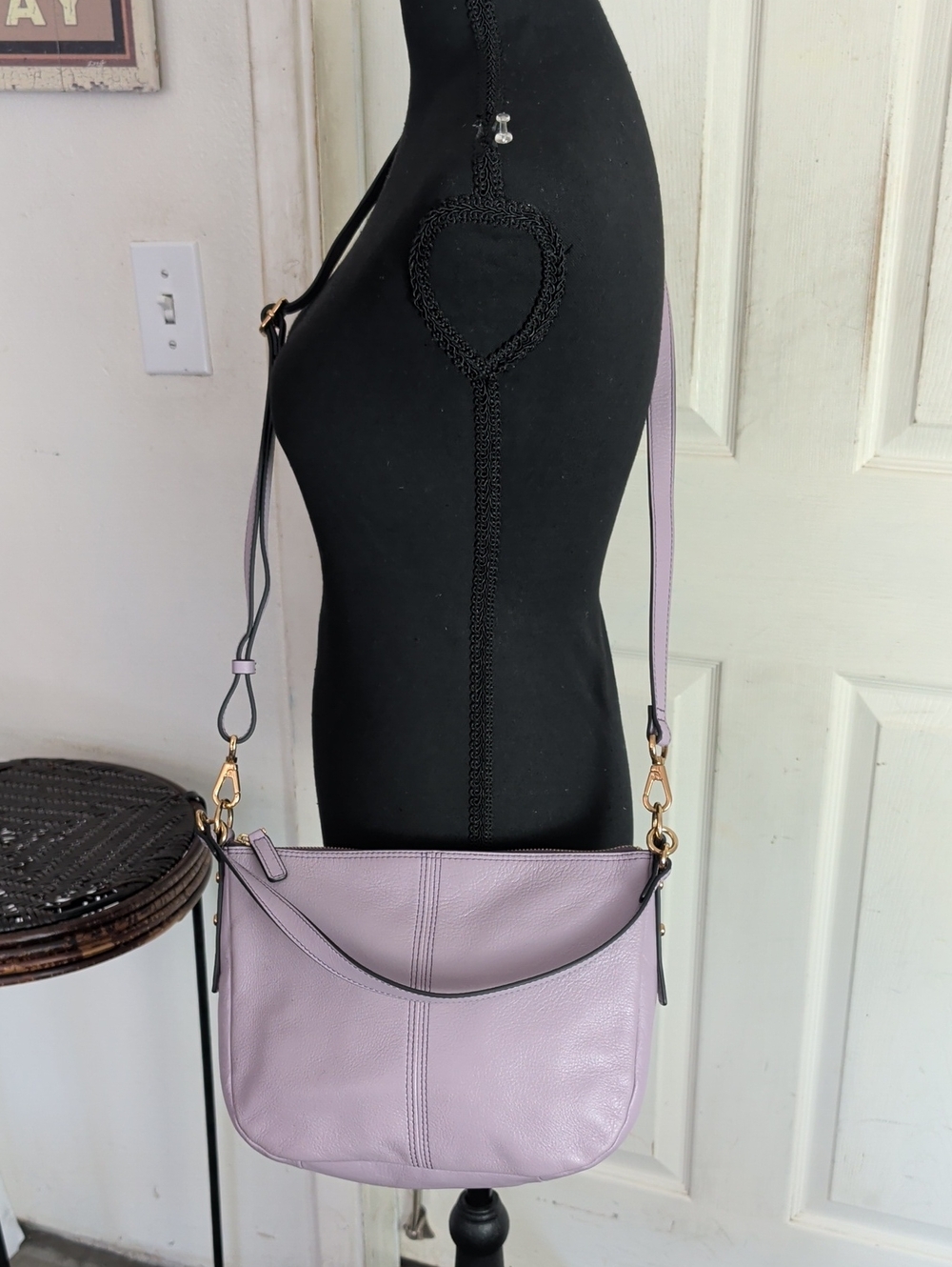 FOSSIL Jolie Crossbody Shoulder Bag Lavender